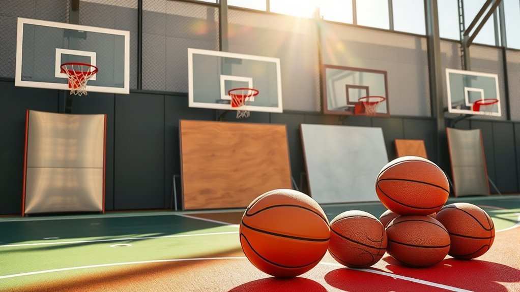 durable basketball system manufacturing