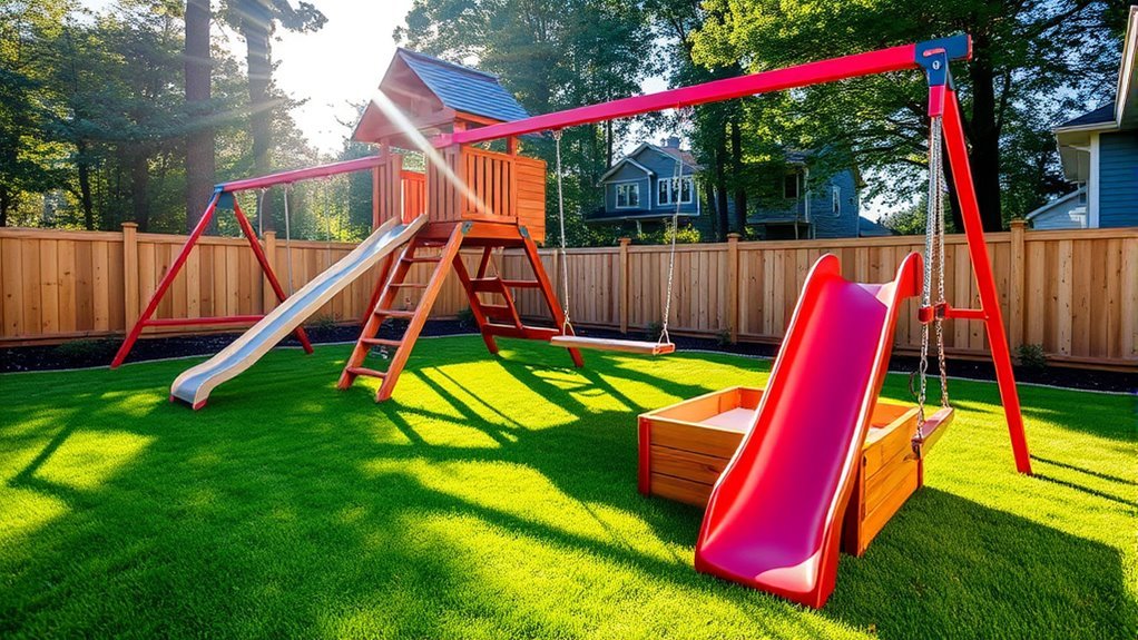 durable customizable backyard play