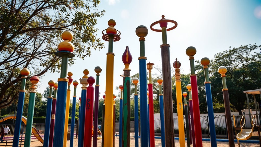 durable playground infrastructure posts