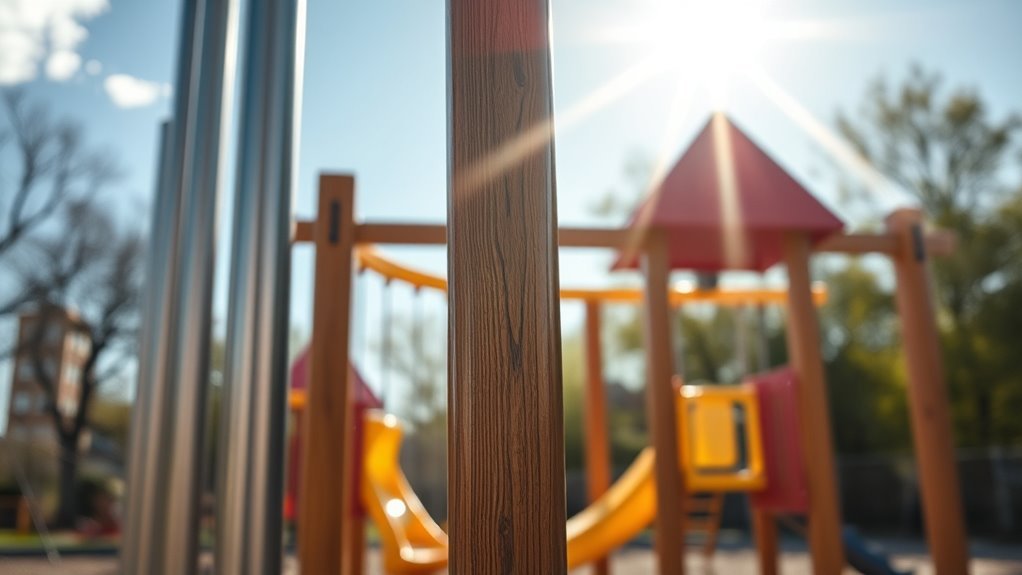 durable playground structural backbone