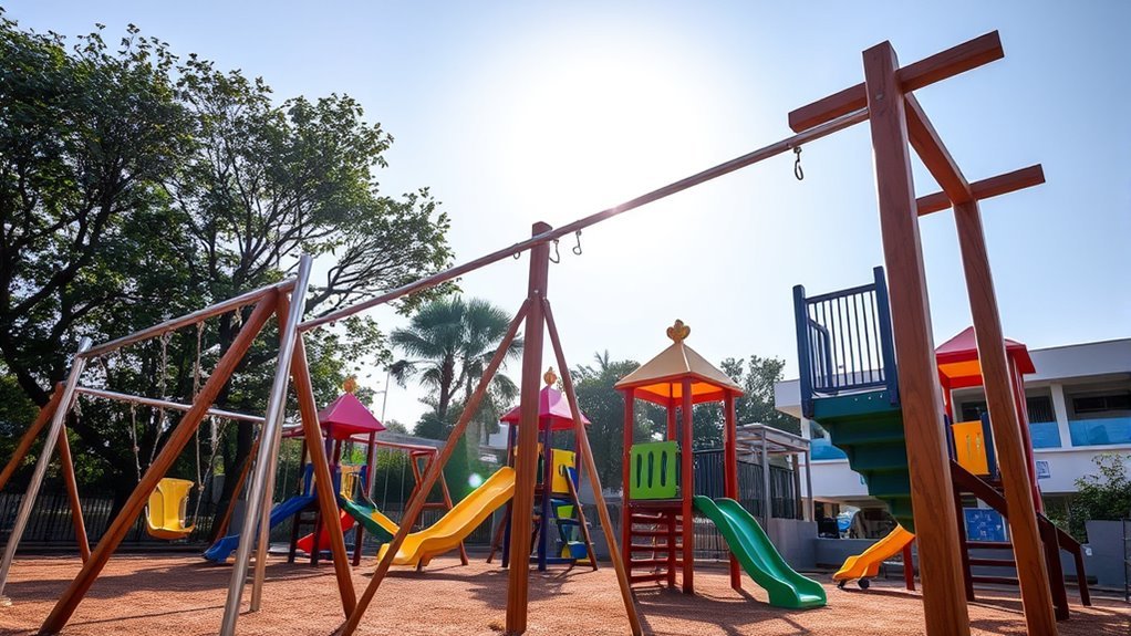 durable playground structural integrity
