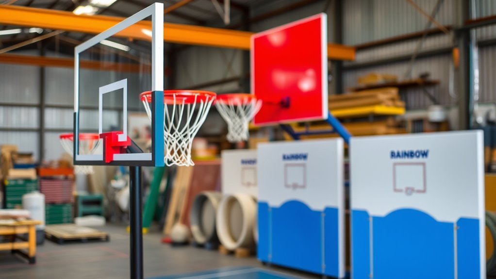durable pro grade outdoor basketball equipment