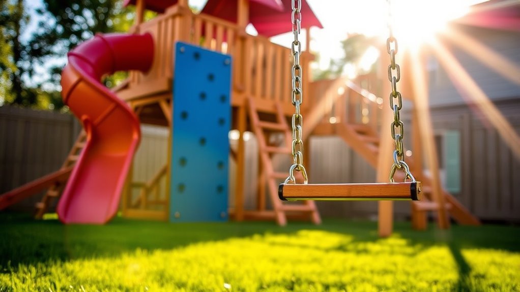 durable safe custom backyard playsets
