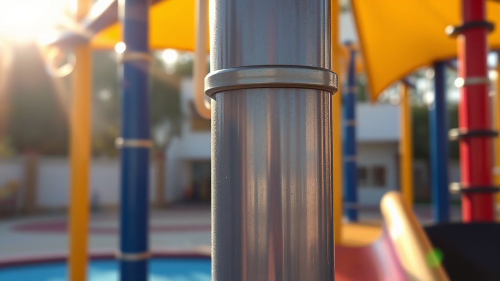 durable safe playground construction