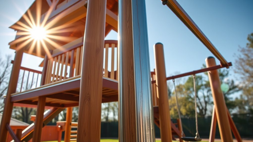 durable safe playground structures