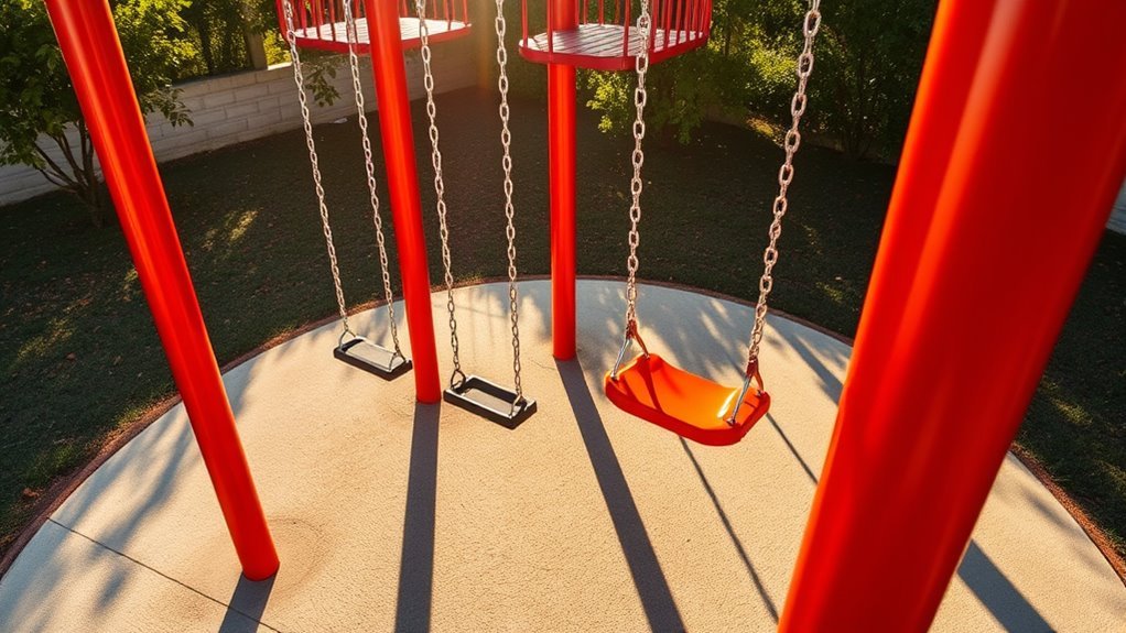 durable steel playground foundation