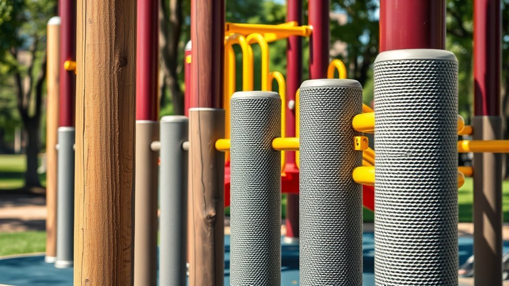 durable structural playground backbone