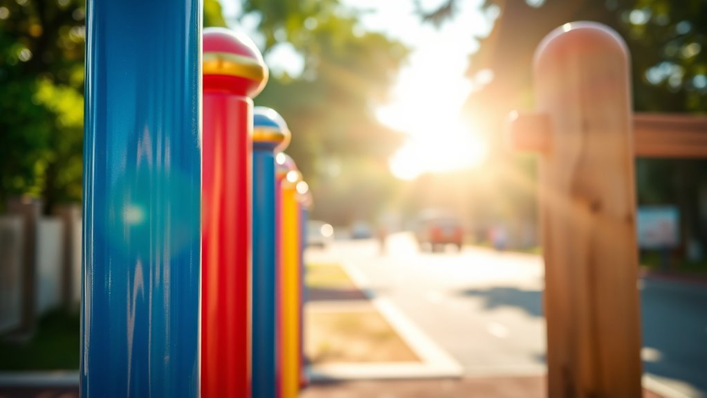 durable weather proofed steel posts