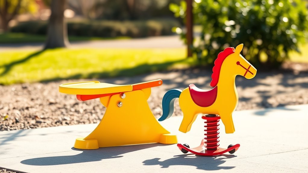 dynamic developmental playground equipment