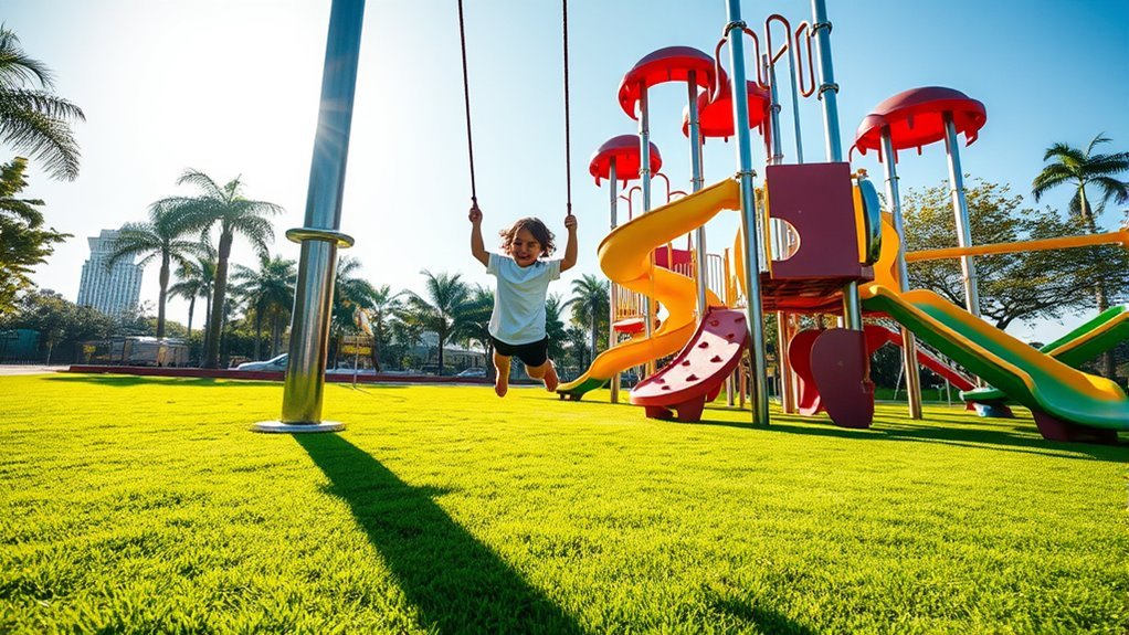 family friendly parks and playgrounds