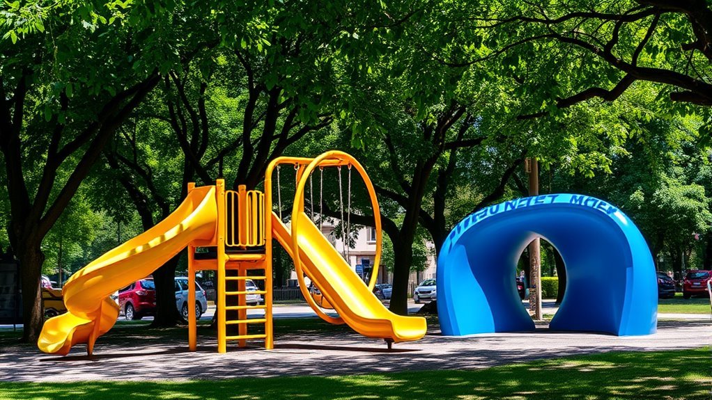 gandhi road playground suitability