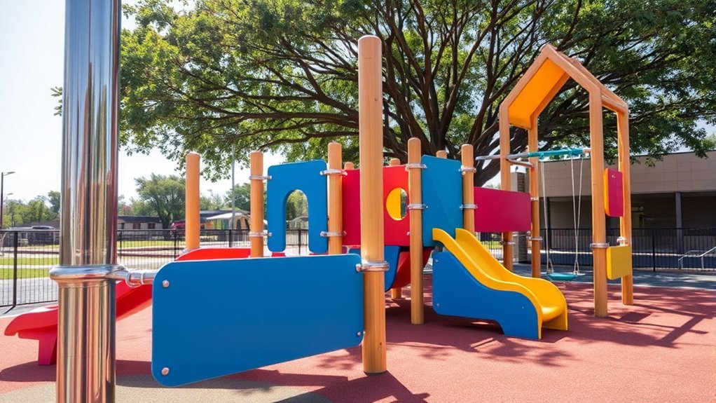 high gauge steel durable posts