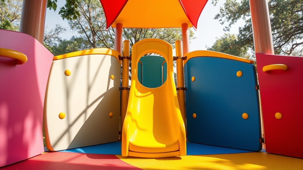 integrated play station designs