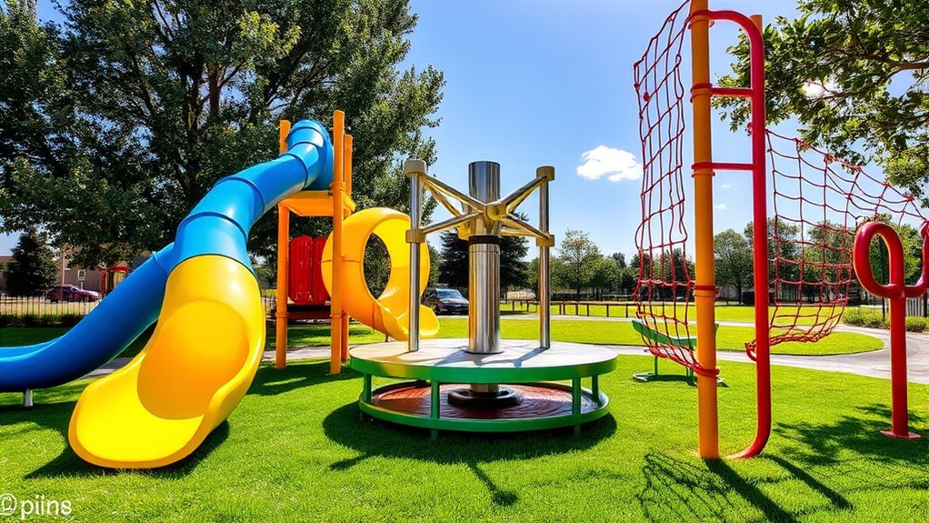 integrated space saving play structures