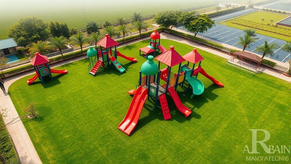 integrated space saving social play