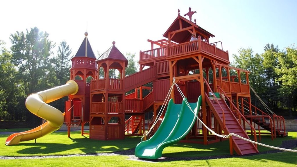 integrating play equipment locally