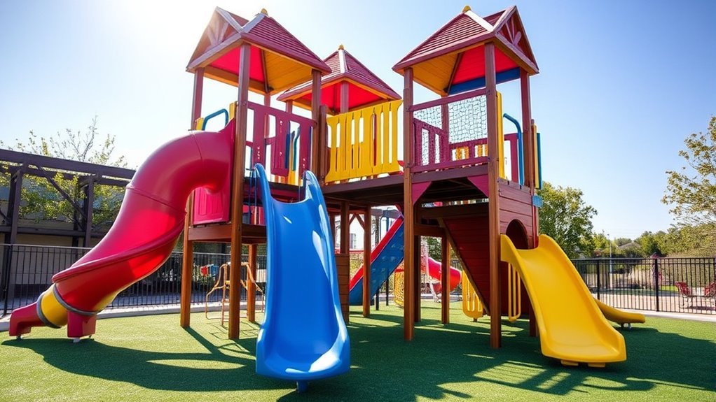 modular adventurous play stations