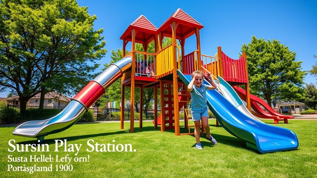 modular multi feature play stations