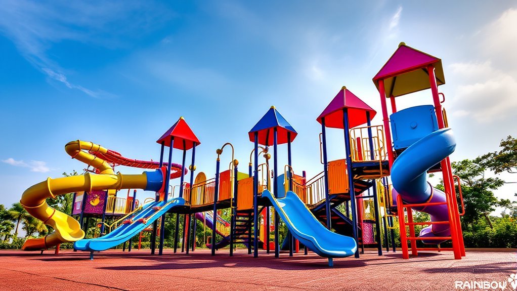 modular multi play playground systems