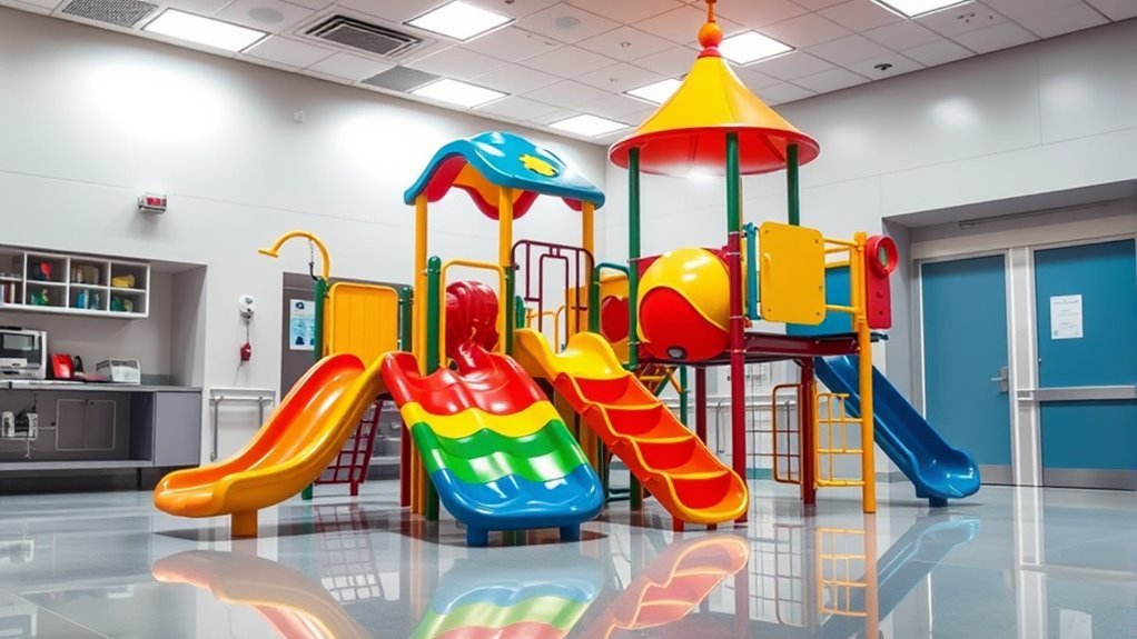 modular play stations with durability