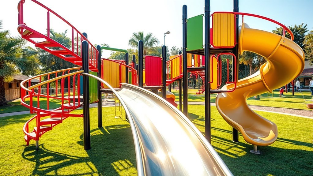 modular steel framed multi play systems