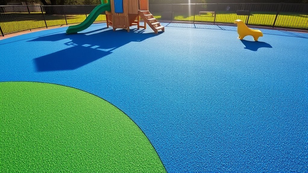 play area safety surfacing options