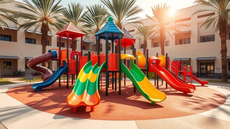 Play Equipment Supplier in Arabic College by Rainbow Play Equipment Manufacturer