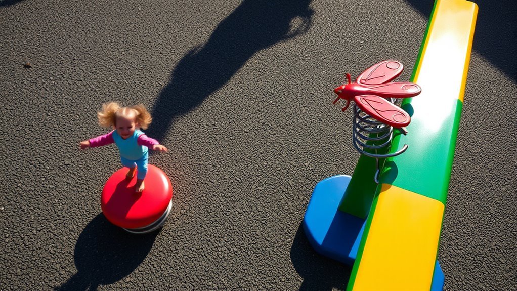 playful development with seesaws