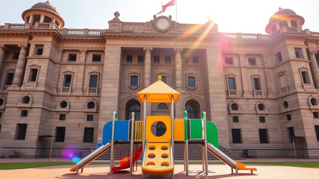 playground installation community spaces