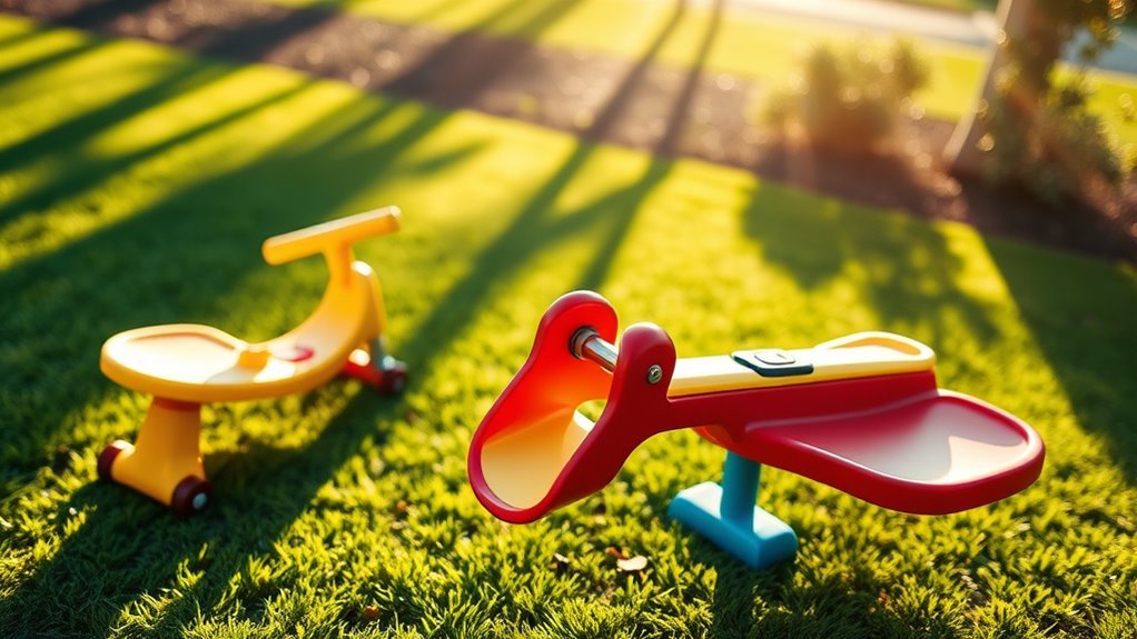 playground rides develop children
