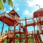 rainbow play equipment gunjur