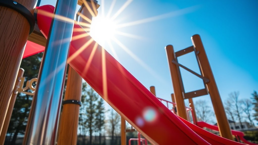 reinforced steel play structure foundation