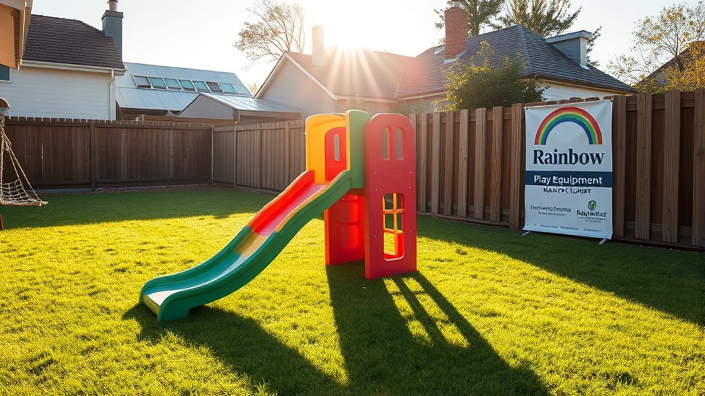 residential backyard play set customization