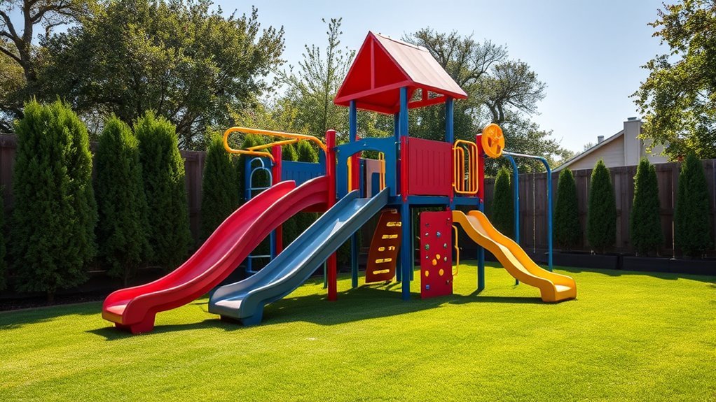 residential backyard play set solutions