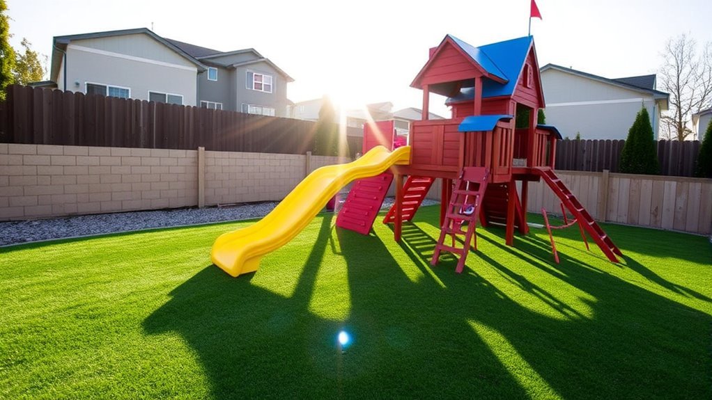 residential backyard play sets