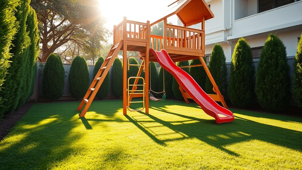 residential backyard play sets durable modular