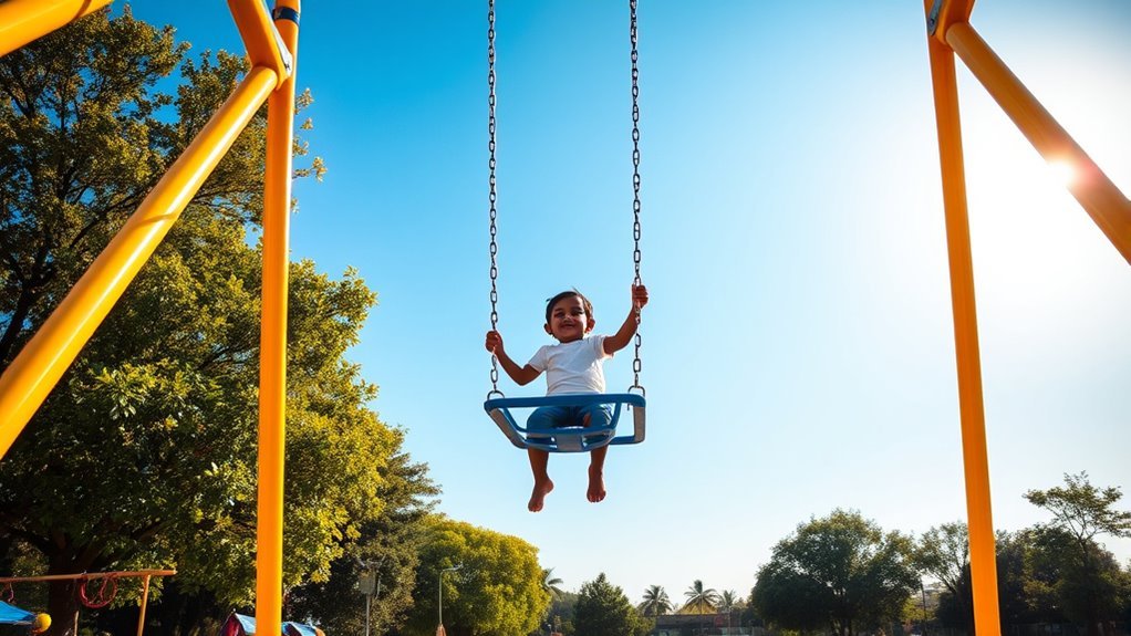 safe and stable swing installation