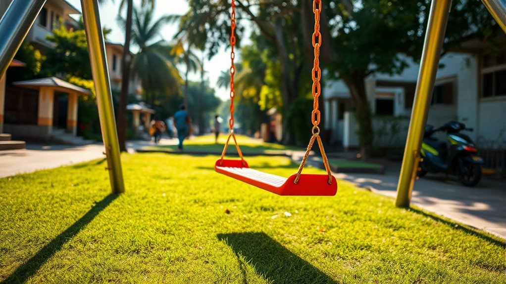safe children s swing installation