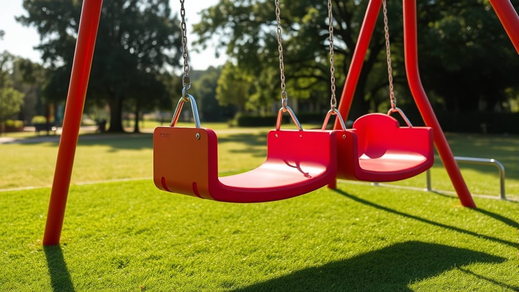 safe children swing installation