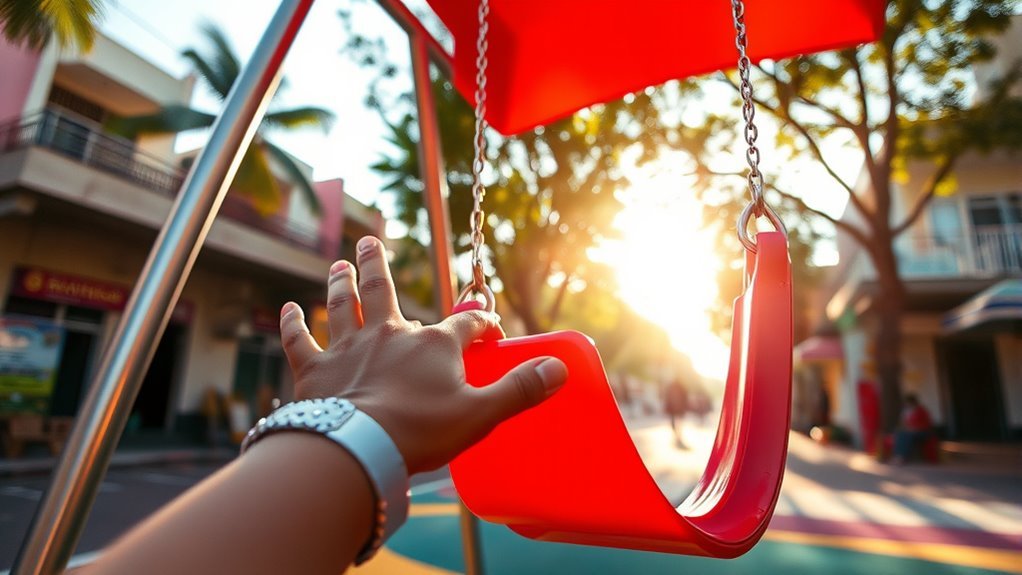 safe creative swing installations