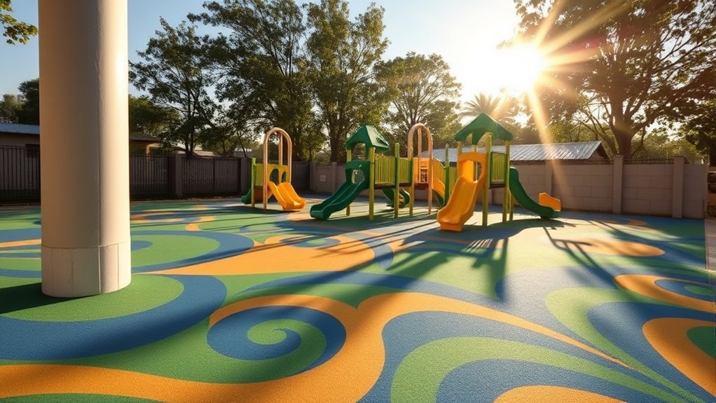 safe durable accessible play surfacing