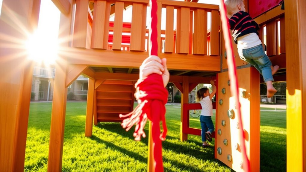 safe durable swing installation