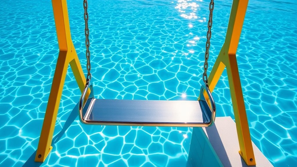 safe pool swing installation