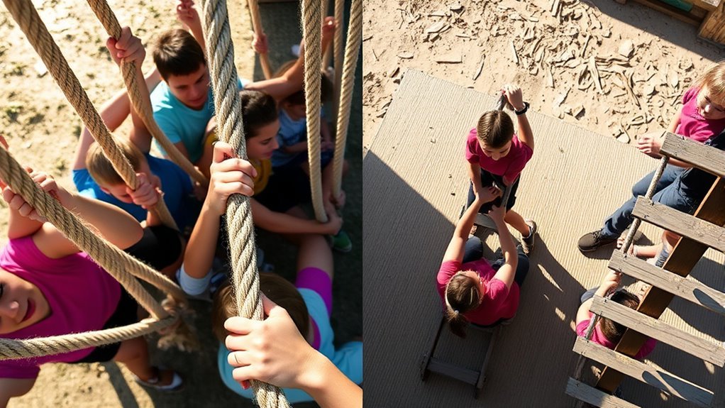 safe rope and ladder implementation