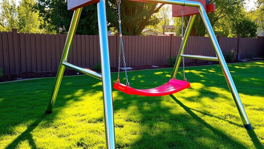 safe stable swing installation