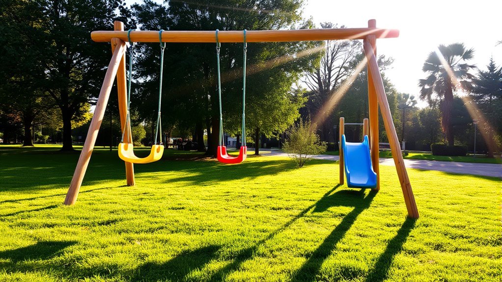 safe stable swing installation