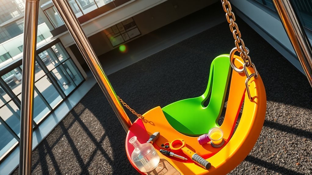 safe sustainable swing installation