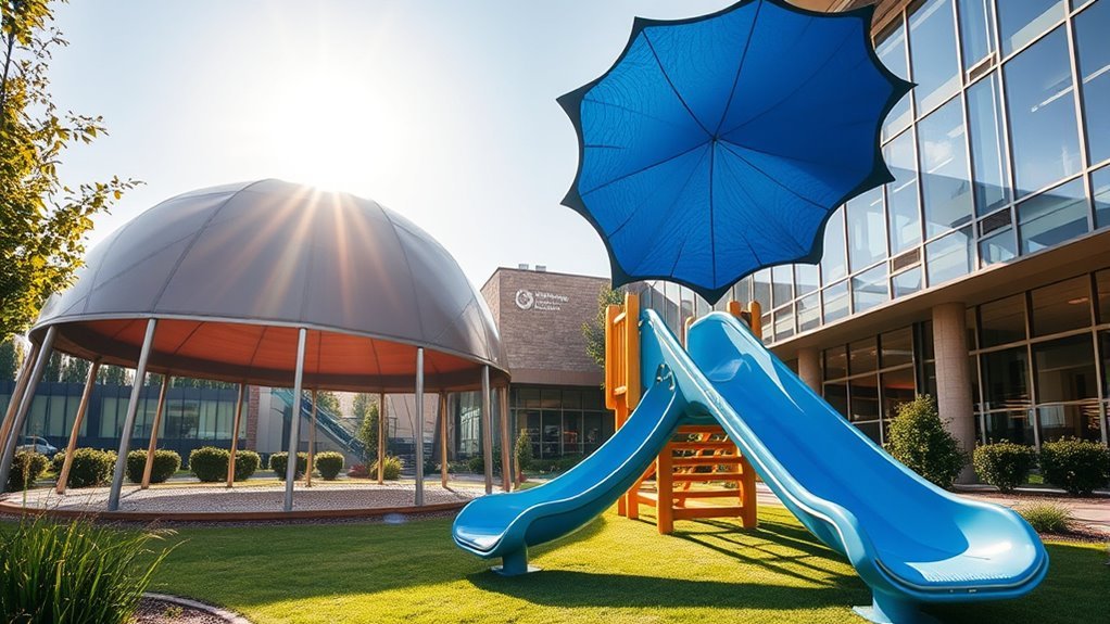 science institute playground placement