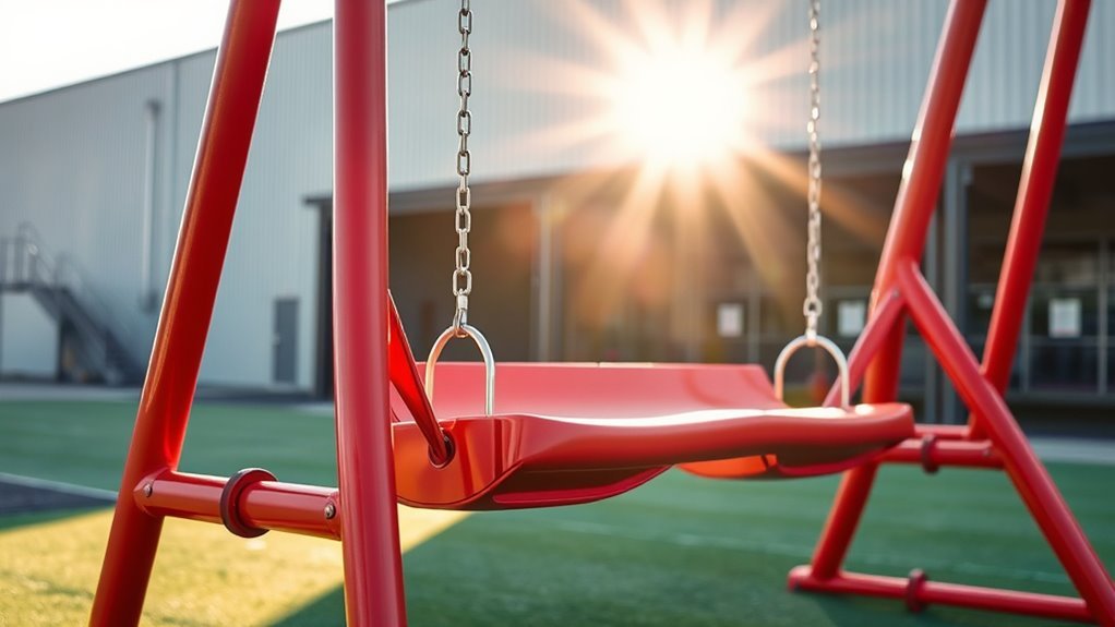 secure beneficial swing installation