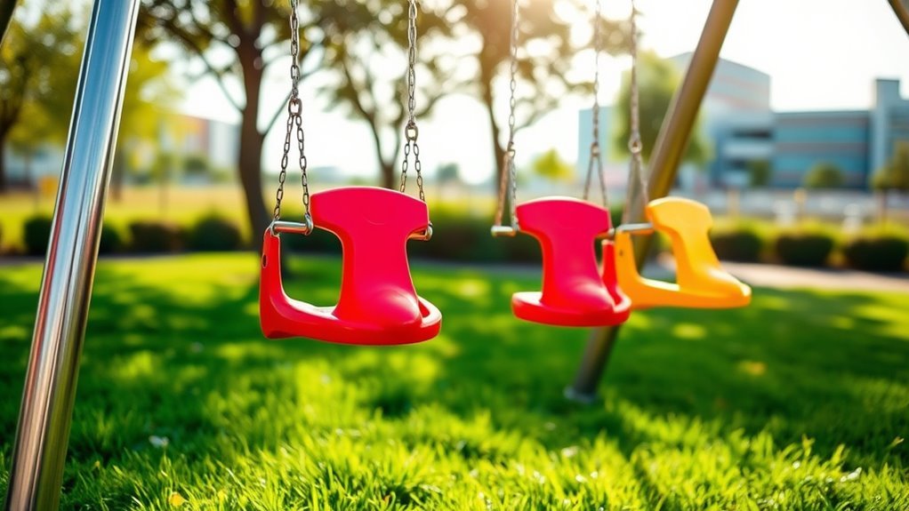 secure children s swing installations